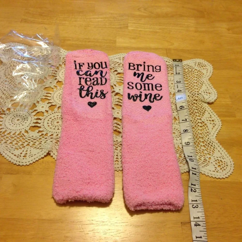 New Wine Socks - Soft Pretty Pink